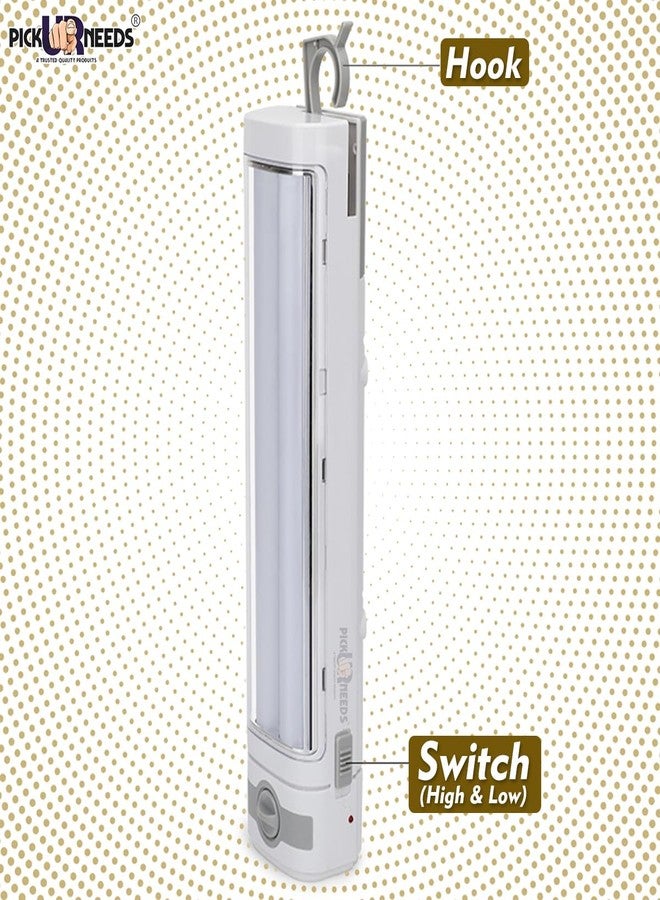 Pick Ur Needs Abs Plastic Rechargeable Home Delight Rechargeable Long Tube Light With 15 Hours Backup Emergency Light - Image 5